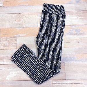 LISETTE Navy and white stretch skinny pants